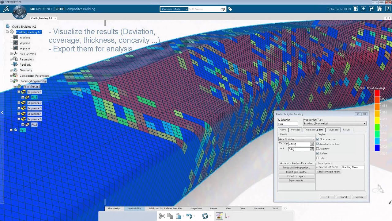 CATIA |  Composites Braiding Designer