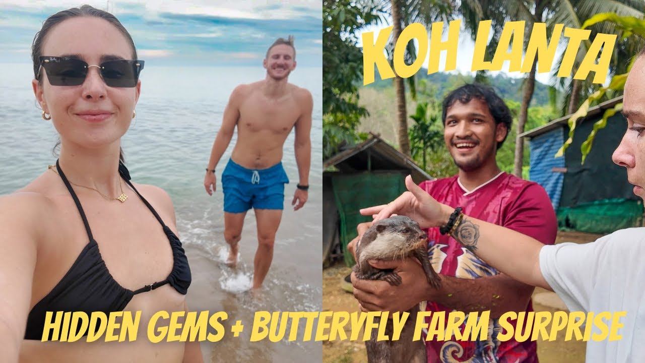 Hidden Gems of Koh Lanta: Secret Beaches, Butterfly Farm & Exotic Wildlife Adventure!
