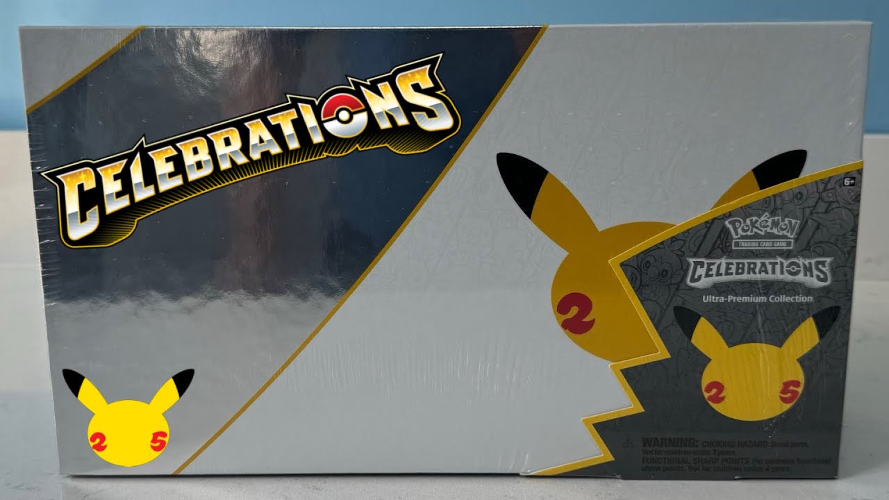 GREAT POKEMON CELEBRATIONS ULTRA PREMIUM COLLECTION UNBOXING!!!