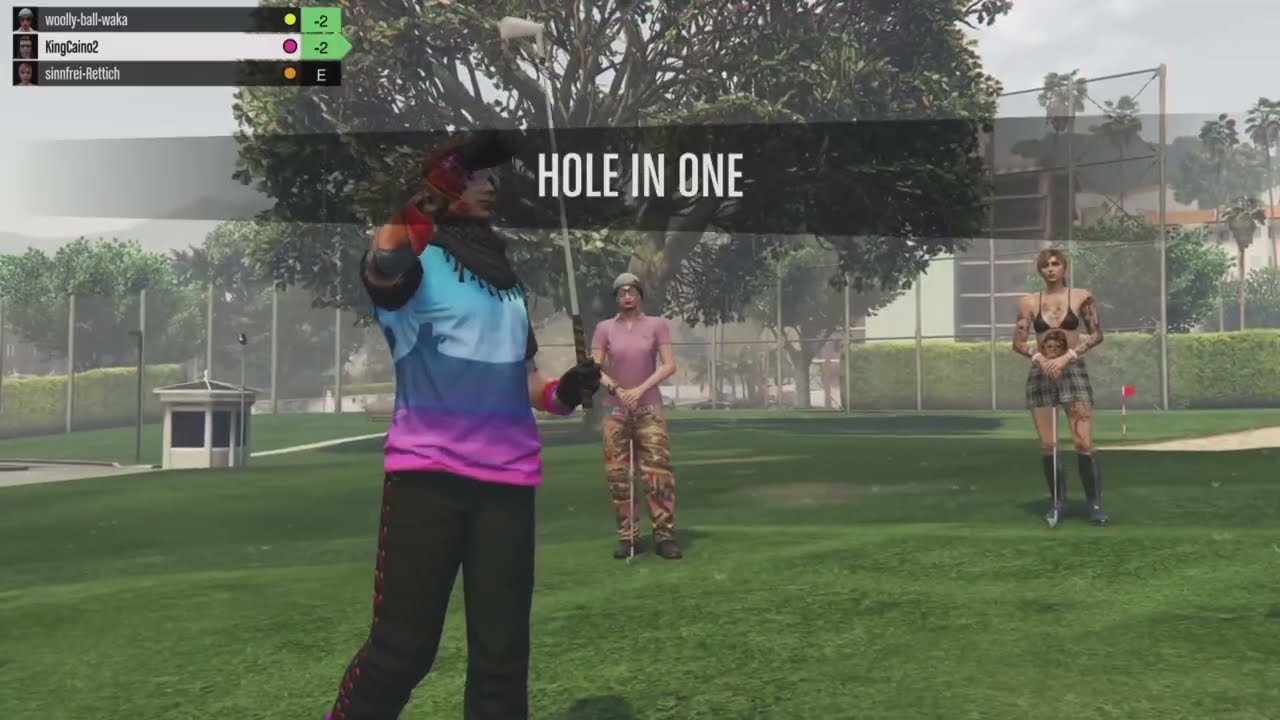 The God of Golf in GTA Online