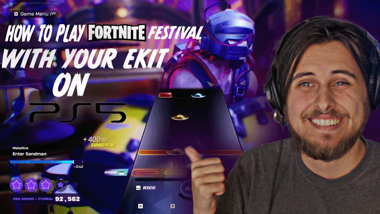 How To Play #fortnite Festival Pro Drums on PS5