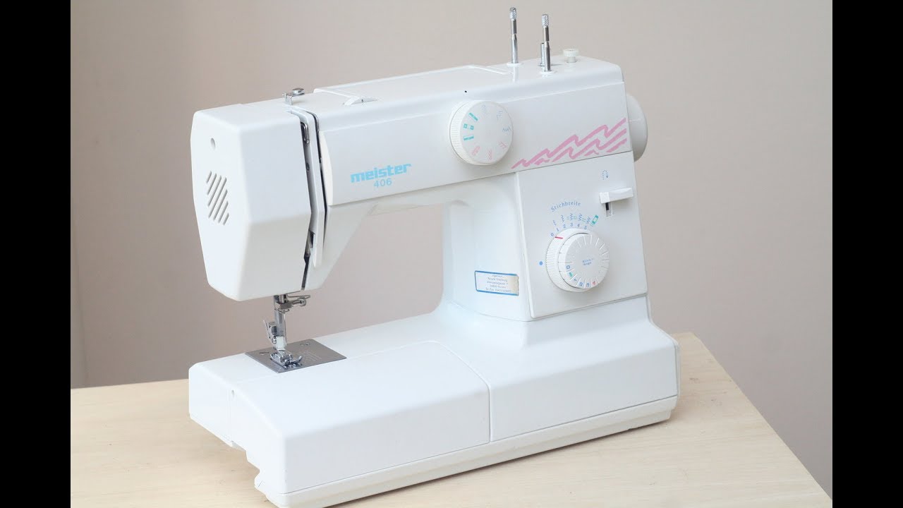 Meister 406 Nähmaschine Sewing machine Швейная машина test