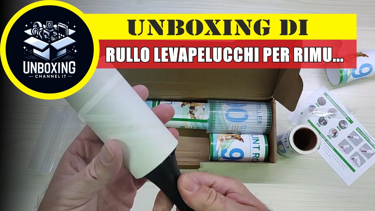 Rullo levapelucchi per rimuovere peli