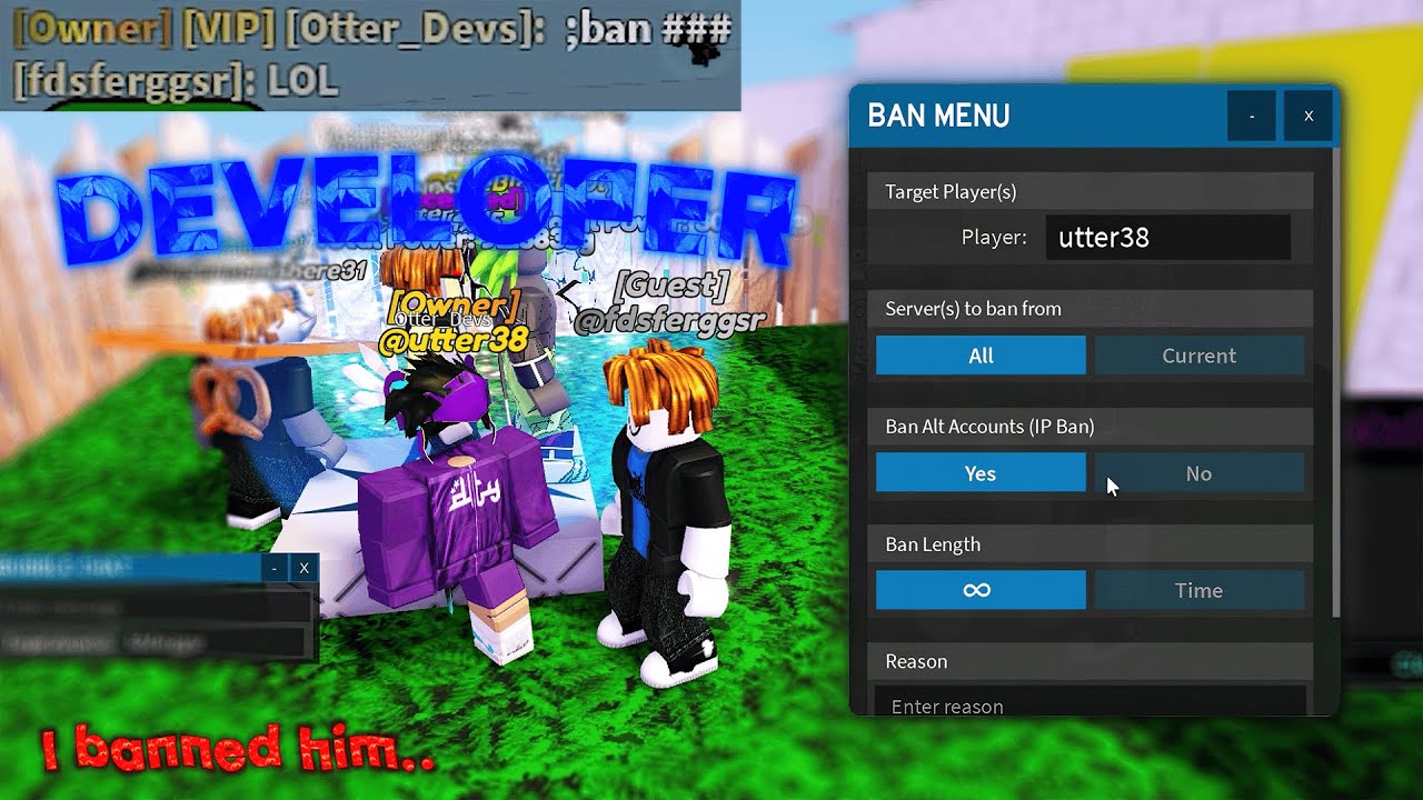 Roblox ServerSide Exploiting | ЗАБАНИЛ ВСЕХ АДМИНОВ