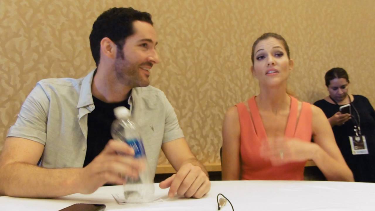 Interview with Tom Ellis and Tricia Helfer of Lucifer - Comic Con 2016