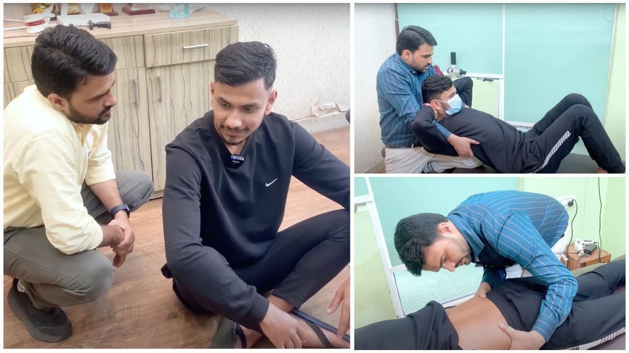 Patient Not Able to Sit Properly | Spine Treatment By Chiropractor | Dr. Harish Grover