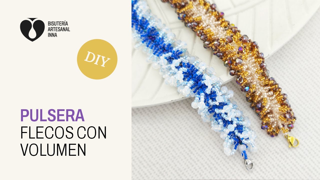 Pulsera Flecos con Volumen | Tutorial DIY