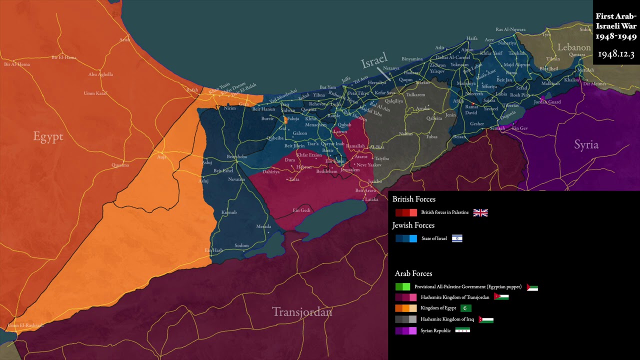 The First Arab-Israeli War: Every Day