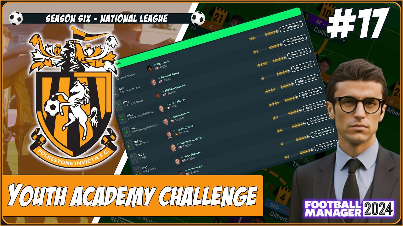 ANOTHER ELITE YOUTH INTAKE DAY !? | SEASON 6  | YOUTH ACADEMY CHALLENGE | FM24 | Part 17