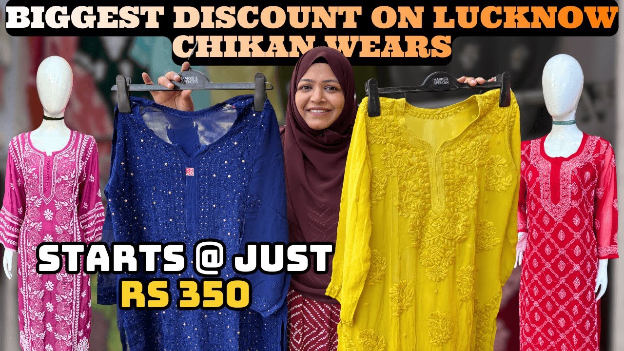 Bangalore's BIGGEST Sale 2025 on ChikanKari Collection is HERE | Adabkari