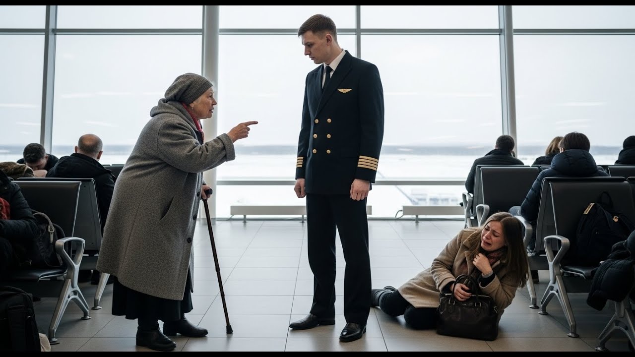 В VVIP-зале аэропорта бабушка увидела, как унижают ребёнка её благодетеля — и в ярости разнесла...