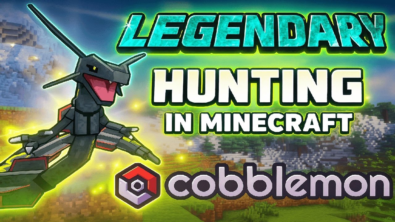 Hunting For LEGENDARY Pokemon in Minecraft Cobblemon