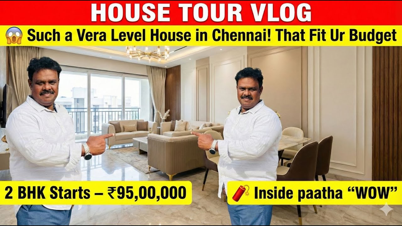 😲வீடு என்றால் இப்படித்தான் இருக்கணும் !Inside shock, Outside style! Vera Level House – Chennai!