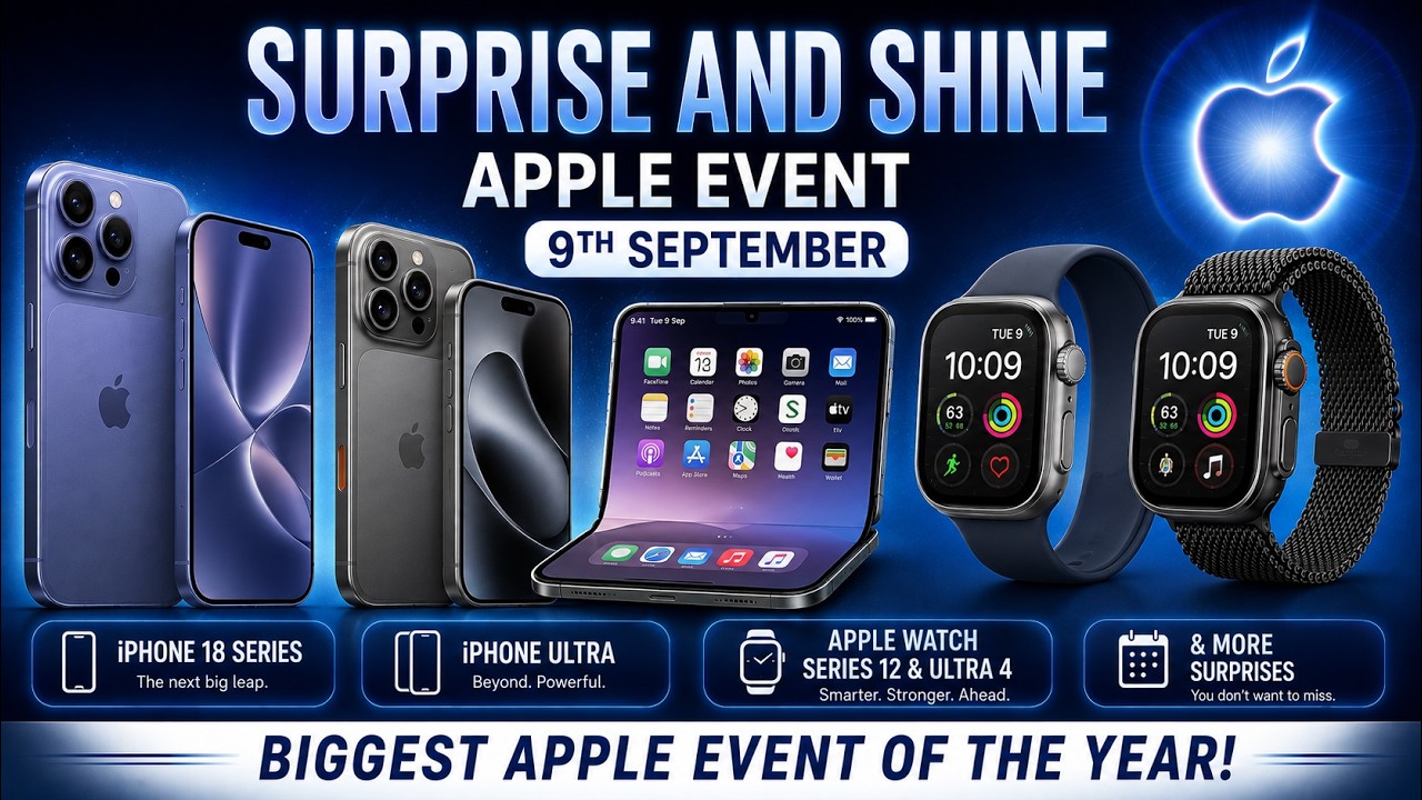 iPhone 18 Event Announced! - iPhone Ultra, iPhone 18 Pro, iPhone 18 Pro Max, Apple Watch Ultra 4...