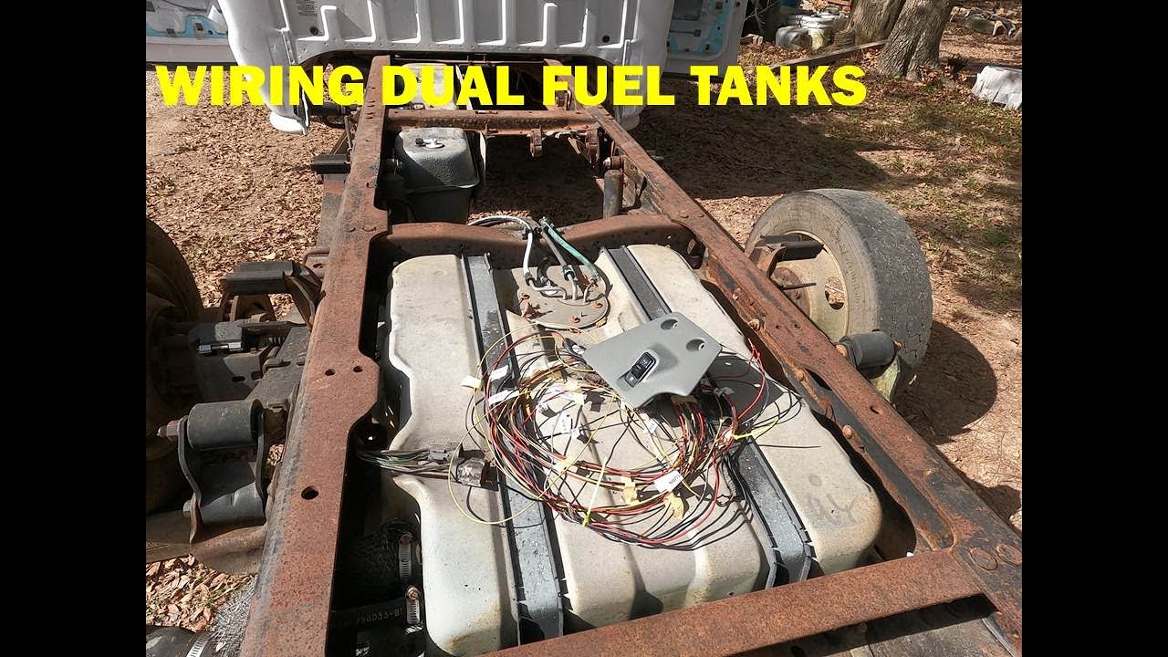 Wiring for dual fuel tanks 2004 F450