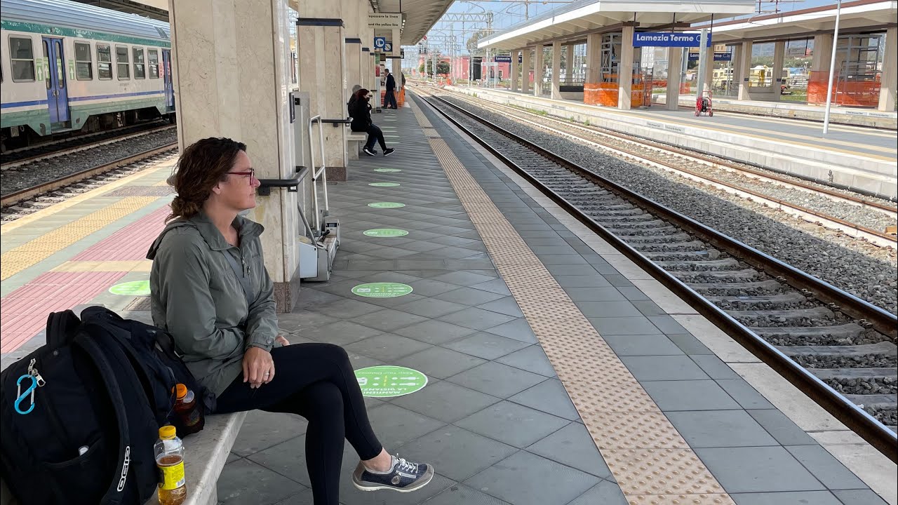 Our Train Boarded the Ferry to Sicily! Taking the train in Italy from Calabria to Palermo, Sicily