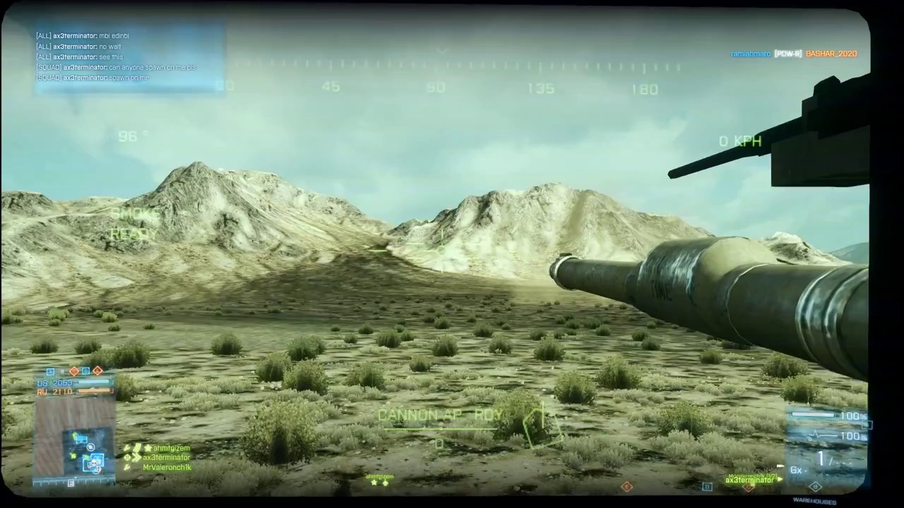 battlefield 3 tanks - how to shoot multiple rounds simultaneously