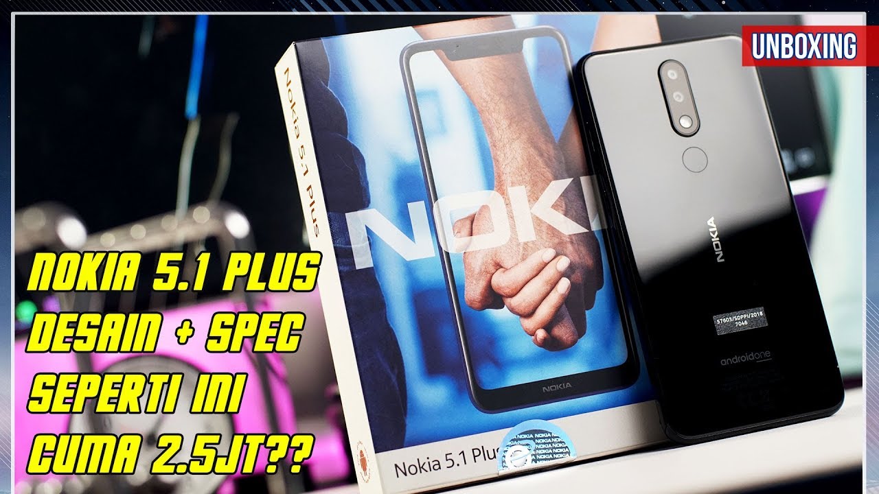Unboxing Nokia 5.1 Plus Indonesia