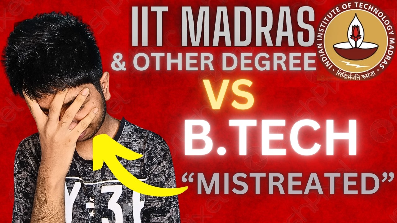 Are Online Degree Students Mistreated by Colleges? IIT Patna, IIT Madras BS Course VS Offline BTech