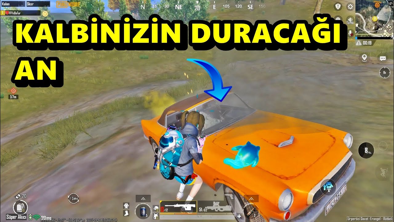 KALBİNİZİN DURACAĞI AN ! EFSANE MAÇ BATUR GAME SOLO SQUAD PUBG MOBİLE