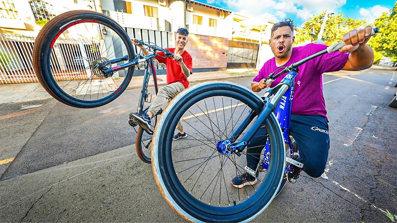 HUMILHEI O RENATO GARCIA NO GRAU DE BIKE