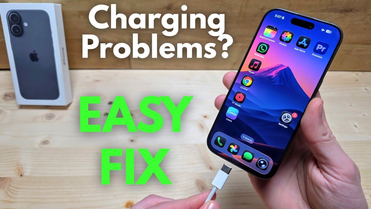 Проблемы с зарядкой iPhone 17 — РЕШЕНО! Не заряжается, неплотно держится разъем или заряжается оч...