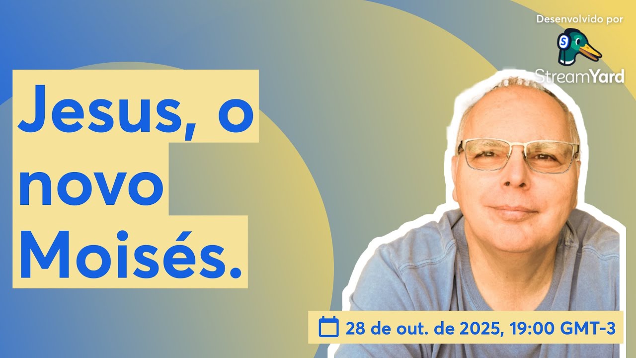 Jesus, o novo Moisés.