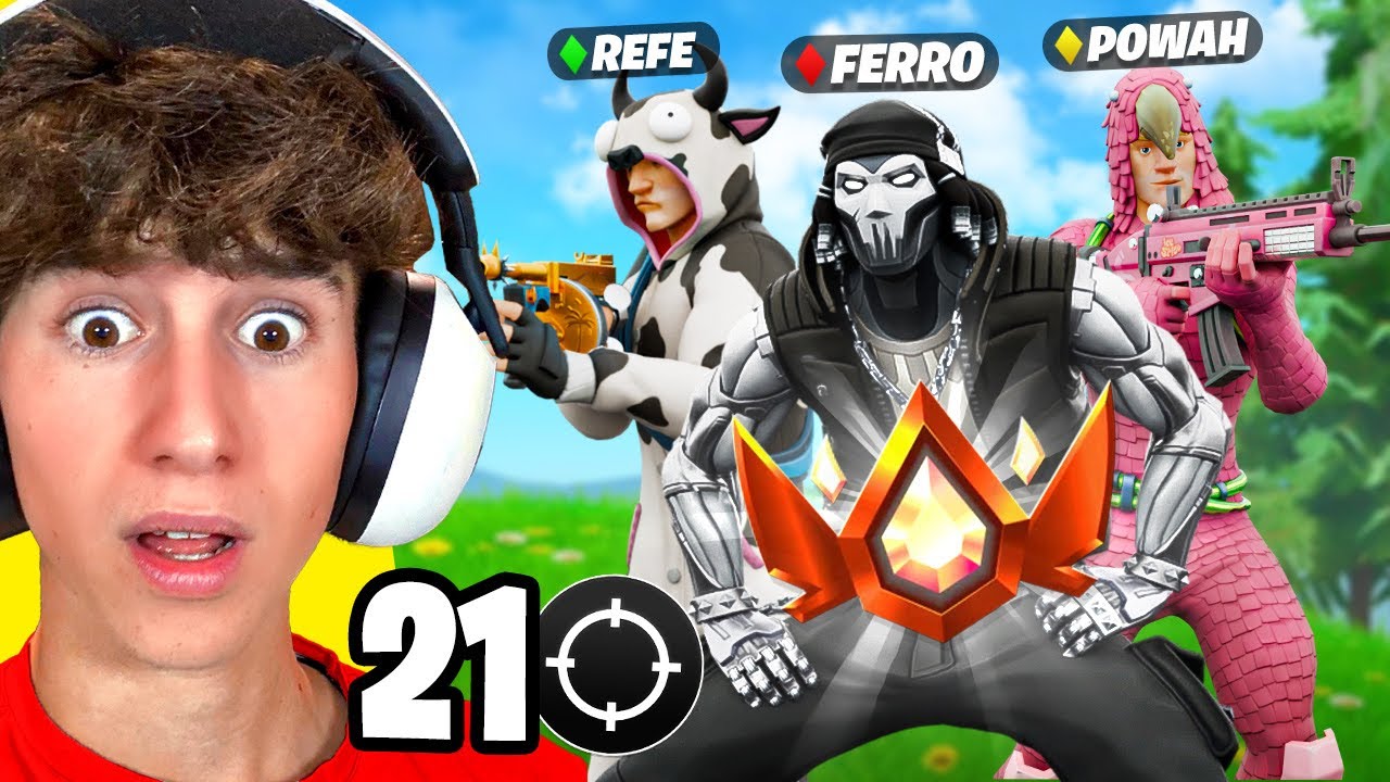 GIOCO le RANKED in CAMPIONE con il MIO TEAM MA... Remix Capitolo 2 Fortnite ITA