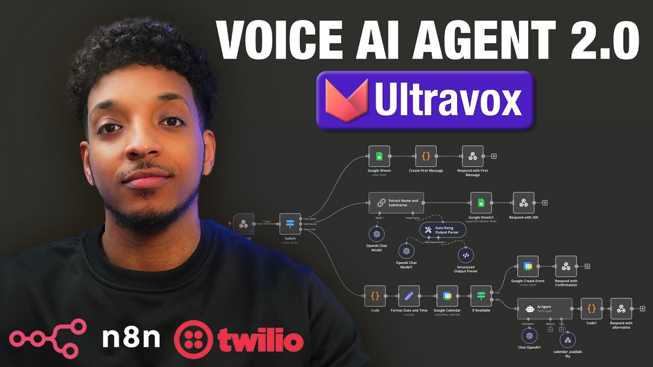 Build Voice AI Agents 83% CHEAPER with Ultravox (N8N & Twillio)