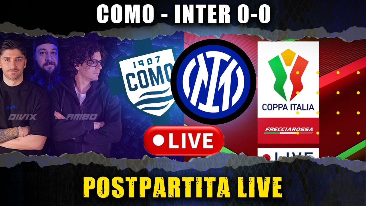 LIVE: COMO - INTER 0-0 Postpartita
