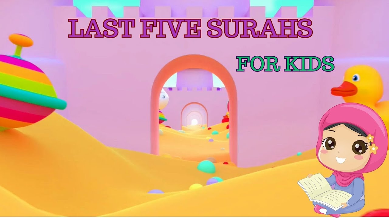 Last 5 surahs for kids by Al sheikh Moazzam chohan
