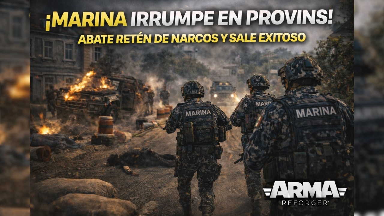 EQUIPO ESPECIAL DE MARINA BAJA RETEN DE N4RC0S | Arma Reforger