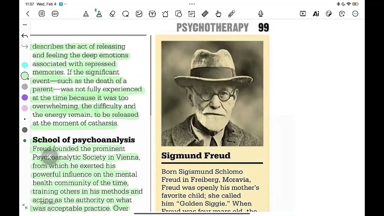 Sigmund Freudဆိုတာ ဘယ်သူလဲ - The Psychology Book (episode 38)