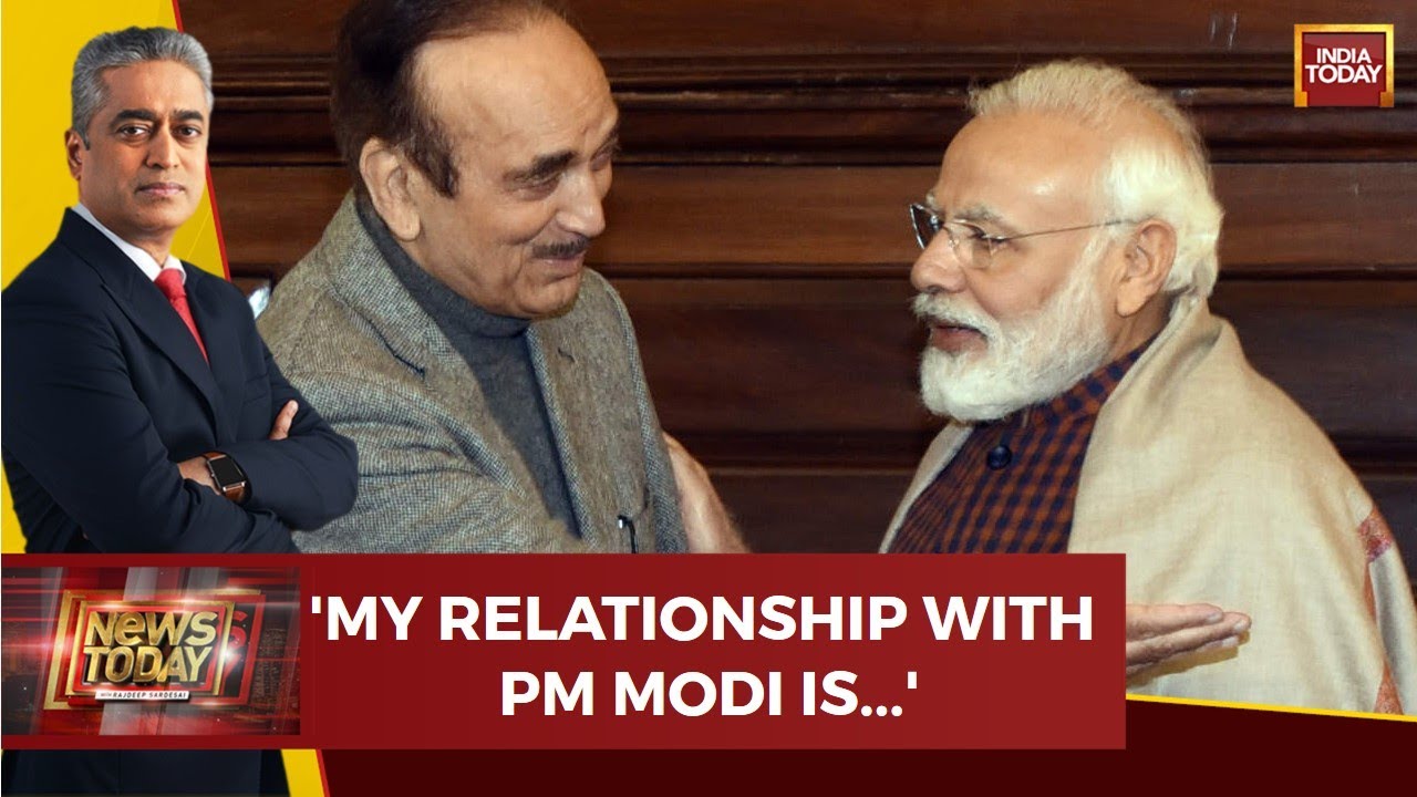 'What Is Your Relationship With Narendra Modi?': Rajdeep Sardesai Asks Ghulam Nabi Azad