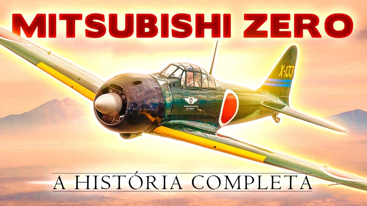 MITSUBISHI ZERO: a hist&oacute;ria completa do lend&aacute;rio ca&ccedil;a japon&ecirc;s