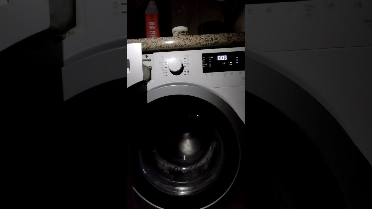 washing machine Beko WMY81283LMB2 final spin at 1200rpm