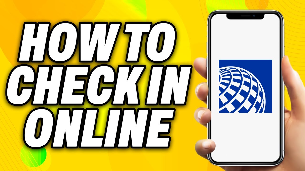 How To Check In United Airlines Online - Quick Fix
