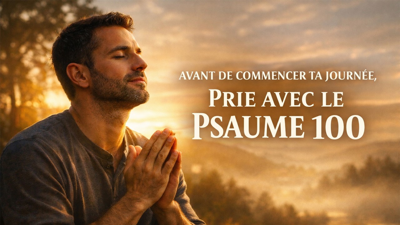 Pri&egrave;re du Matin Inspir&eacute;e du Psaume Cent | Entre Dans La Pr&eacute;sence De Dieu Avec Reconnaissance