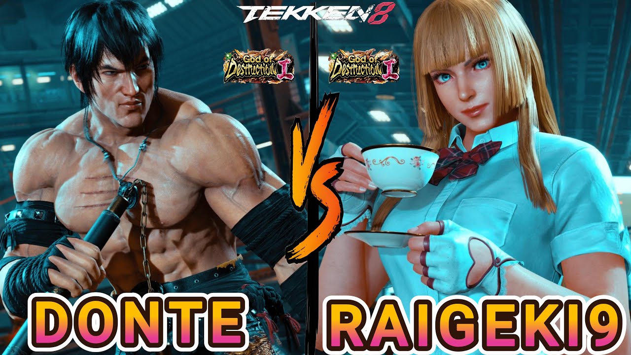 🔥 Tekken 8 : Donte (Law) vs Raigeki9 (Lili) – high level gameplay 🔥