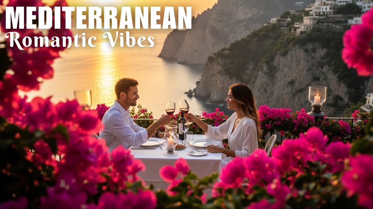 Chill Mediterranean Music & Italian Vibes 🌅 Sunset Italian Riviera Relaxing Mix