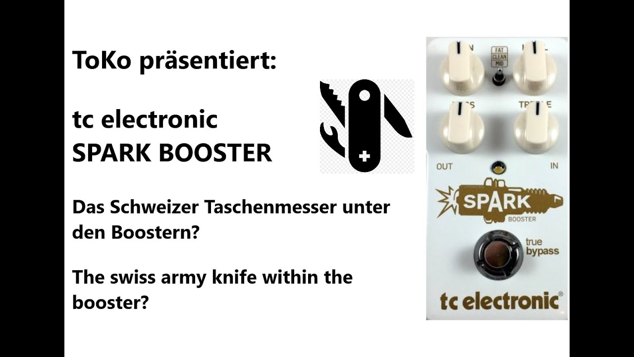 Spark Booster von tc electronics – ein Schweizer Taschenmesser unter den Boostern?