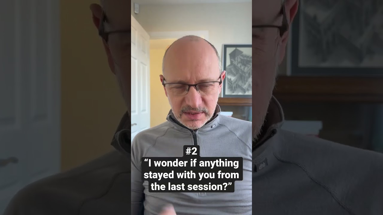 Try these 5 alternatives when starting a therapy session 