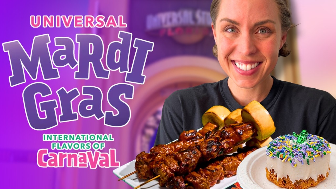 There is Some AMAZING Food at Universal Orlando's Mardi Gras!
