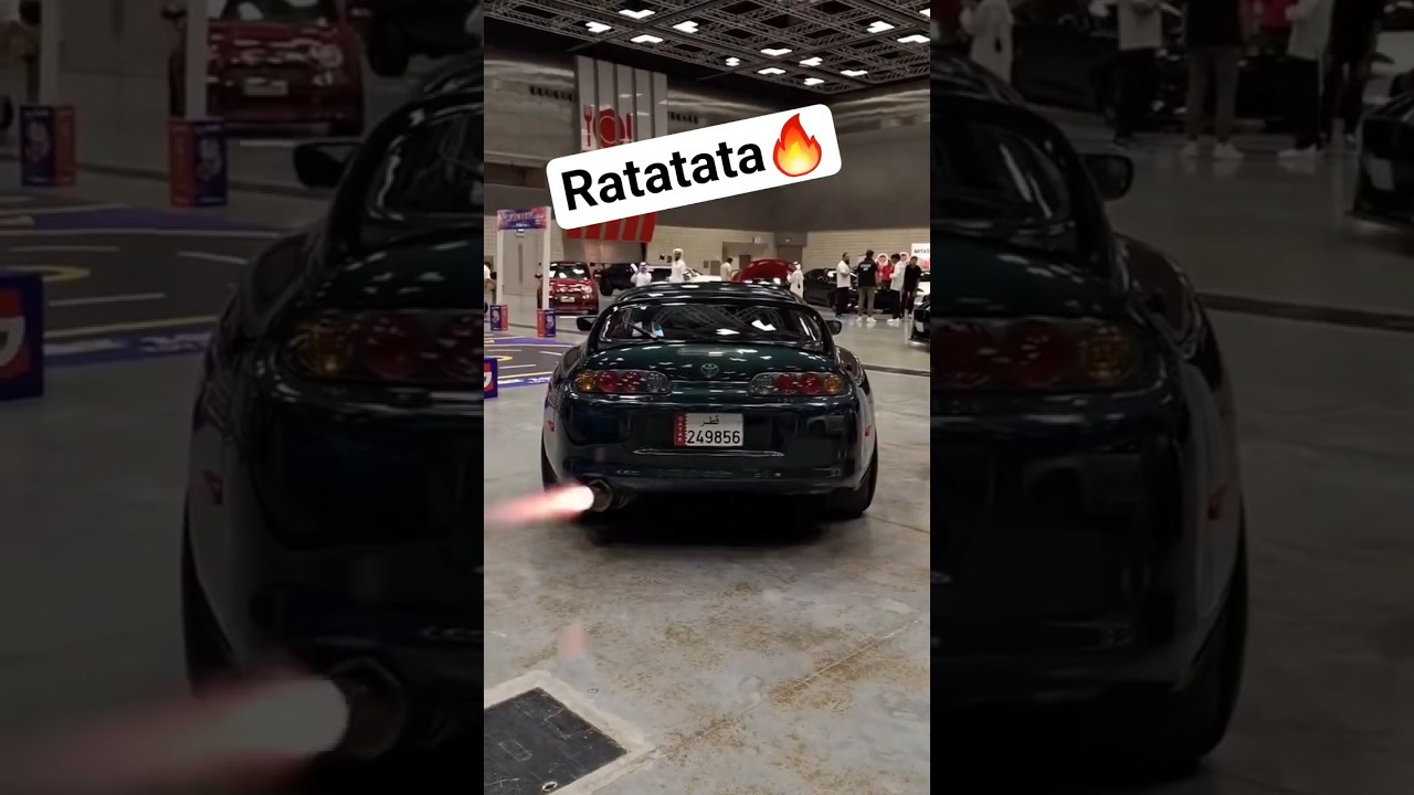 أصوات مجنونة من تويوتا سوبرا 🔥#سوبرا #toyotasupra #supra