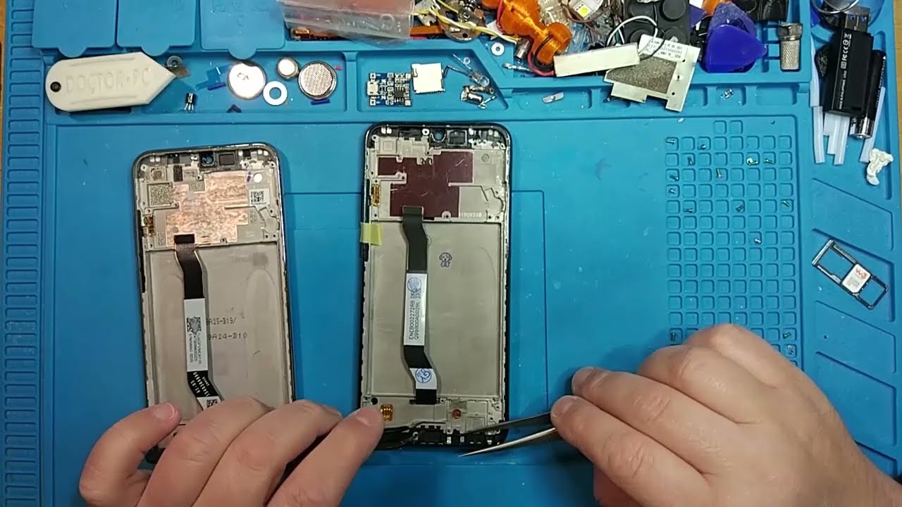 Sostituzione Display con Frame Xiaomi Redmi Note 8T Passo Passo