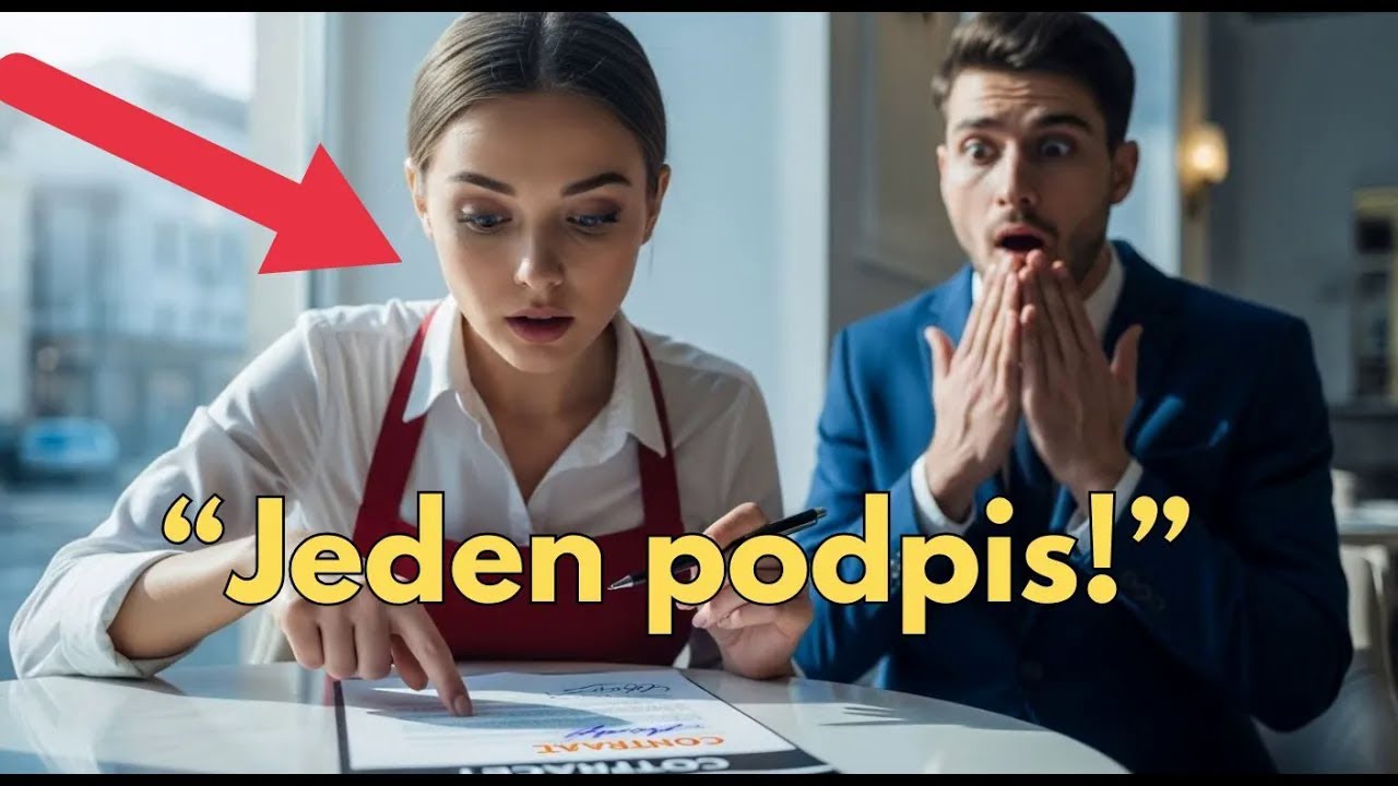 Nie podpisuj” — kelnerka zauważyła szczegół, który uratował miliony !