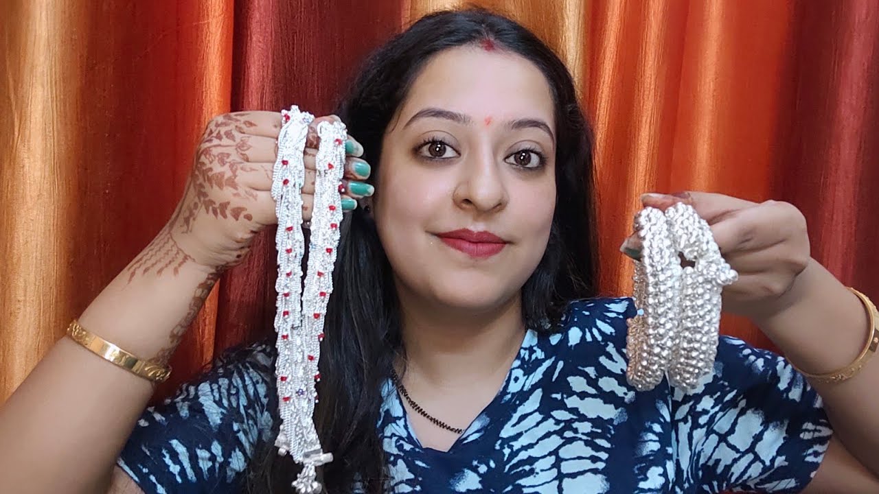 My payal collection || Anklets Design || silver payal collection 😍
