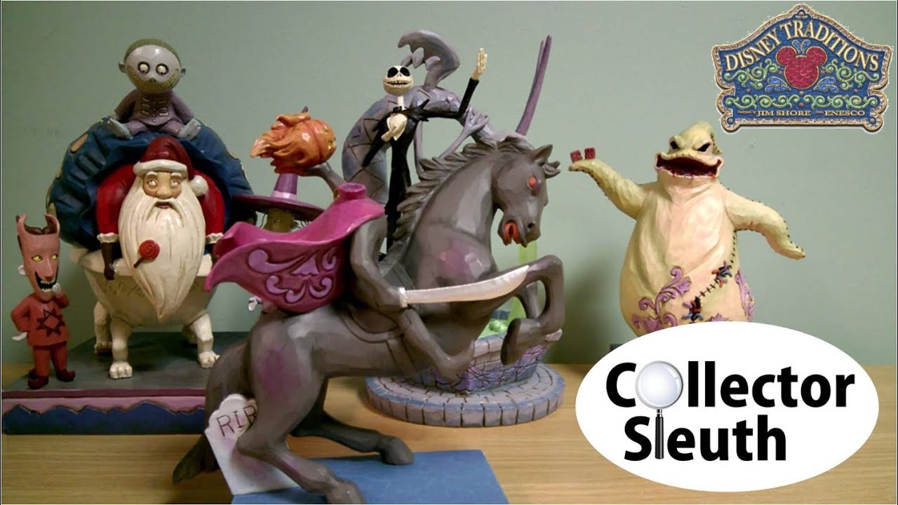 Jim Shore Disney Traditions 2020 Nightmare Before Christmas & Sleepy Hollow Figurines