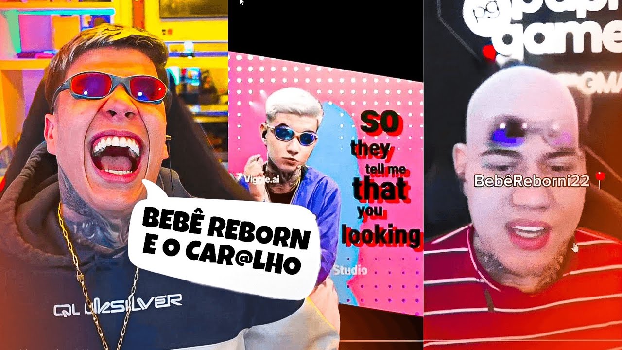 YURI22 REAGINDO A TENTE NÃO RIR: IMPOSSÍVEL NÃO RIR KKKK