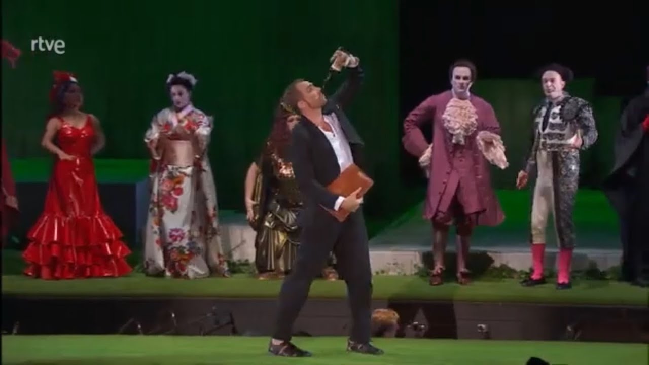 The Fairy Queen, Henry Purcell, Drunken poet scene